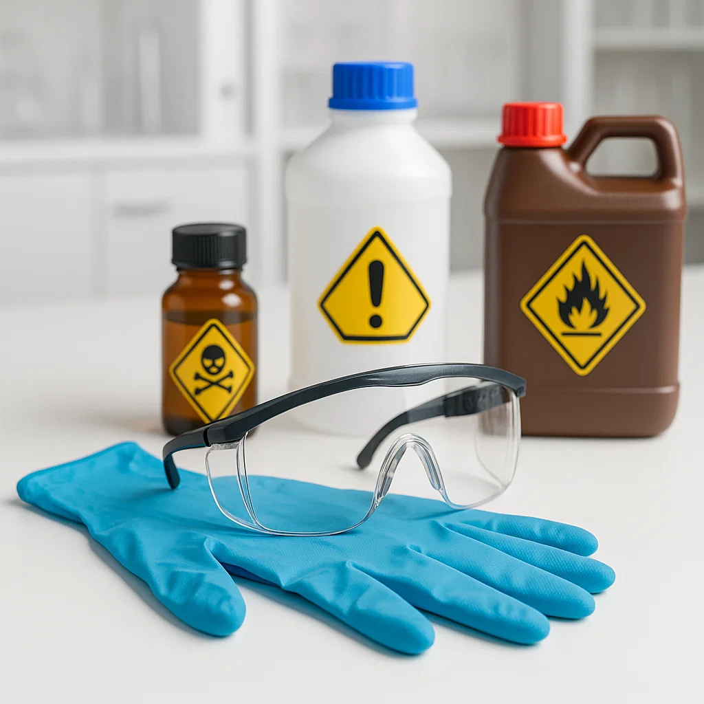 Kimyasal Malzeme Kullanımında Güvenlik İpuçları